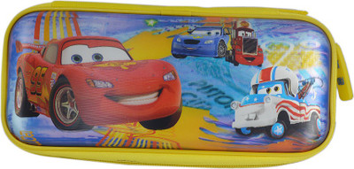 

Saamarth Impex Car Cartoon Art Plastic Pencil Box(Set of 1, Multicolor)