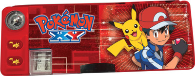 

Pokemon Pokemon Character Face Art Fabric Pencil Box(Set of 1, Purple)