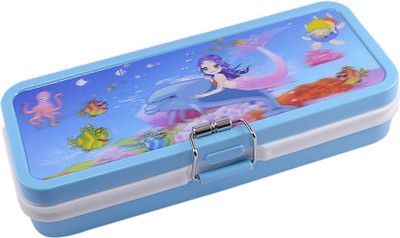 

Saamarth Impex Student Cartoon Print Art Plastic Pencil Box(Set of 1, Multicolor)