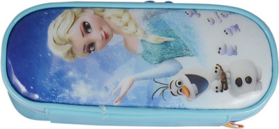 

Saamarth Impex Frozen Printed Art fabric Pencil Box(Set of 1, Blue)