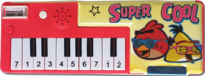

Angry Birds Angry Birds Graphic Art Plastic Pencil Box(Set of 1, Red)