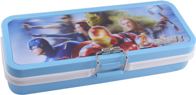 

Saamarth Impex Student Cartoon Print Art Plastic Pencil Box(Set of 1, Blue)