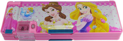 

Saamarth Impex Disney Cartoon Art Plastic Pencil Box(Set of 1, Pink)