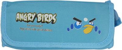 

Saamarth Impex Angry Birds Art Art Fabric Pencil Box(Set of 1, Blue)