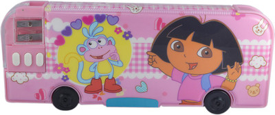 

Saamarth Impex Disney Dora Art Plastic Pencil Box(Set of 1, Pink)
