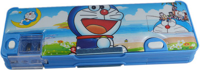 

Saamarth Impex Disney Cartoon Art Plastic Pencil Box(Set of 1, Blue)