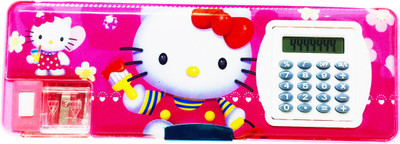 

Priyankish Smart Kidz Hello Kitty Art Plastic Pencil Box(Set of 1, Pink)