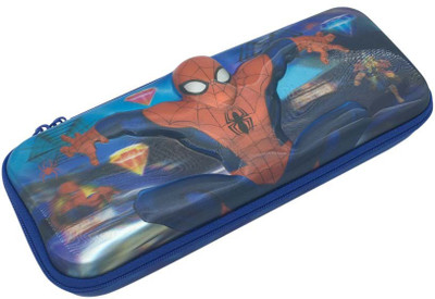 

Funcart Spiderman Printed pattern Art Plastic Pencil Box(Set of 1, Multicolor)
