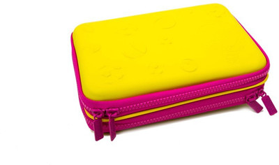 

University of Oxford F.B Foot Ball Art Canvas Pencil Box(Set of 1, Yellow)