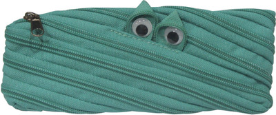 

Starmark LMG 23-30 Solid Art Polyester Material Pencil Box(Set of 1, Green)