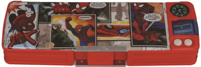 

Marvel HM Spiderman Character Print Art Plastic Pencil Box(Set of 1, Multicolor)
