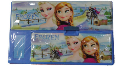 

Cloud9JP Jumbo NA Art Plastic Pencil Box(Set of 1, Blue)
