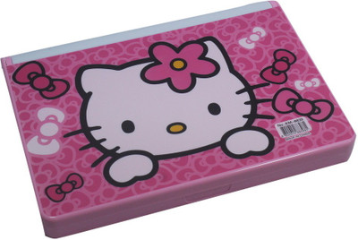 

Siltason Shakti HELLO KITTY CARTOON CHARACTER Art PLASTIC Pencil Box(Set of 1, Pink)