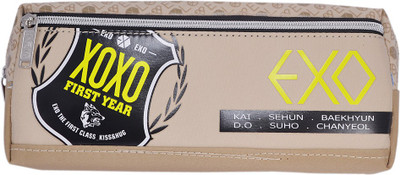 

Saamarth Impex Words XOXO Print Art Clothes Pencil Box(Set of 1, Multicolor)