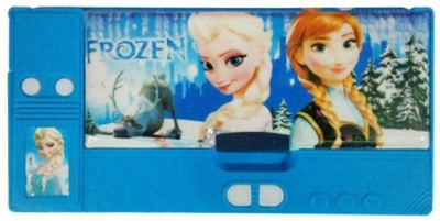 

Pranshi Frozen Themed cartoon character Art Plastic Pencil Box(Set of 1, Multicolor)
