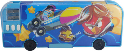 

Saamarth Impex Game Angry Birds Art Plastic Pencil Box(Set of 1, Blue)