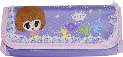 

Saamarth Impex Disney Cartoon Character Art Plastic Pencil Box(Set of 1, Purple)
