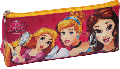 

Disney PRINCESS Cartoon Art NYLON & PVC Pencil Box(Set of 1, Multicolor)