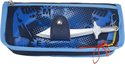 

Saamarth Impex Printed Art Art Fabric Pencil Box(Set of 1, Blue)