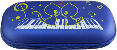 

Saamarth Impex Music Piano Art Fabric Pencil Box(Set of 1, Blue)