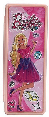 

Barbie Jewel Character Print Art Plastic Pencil Box(Set of 1, Multicolor)