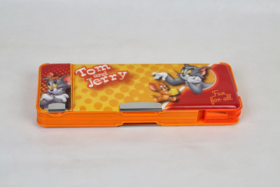 

Warner Bros. Tom and Jerry Plastic Pencil Box(Yellow, Orange)