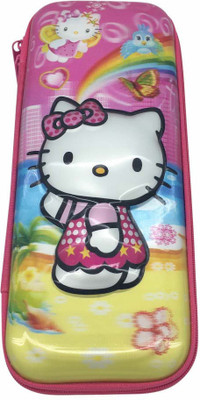 

Funcart Hello Kitty Printed pattern Art Plastic Pencil Box(Set of 1, Multicolor)