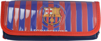 

Saamarth Impex Football FC Barcelona Art Fabric Pencil Box(Set of 1, Multicolor)