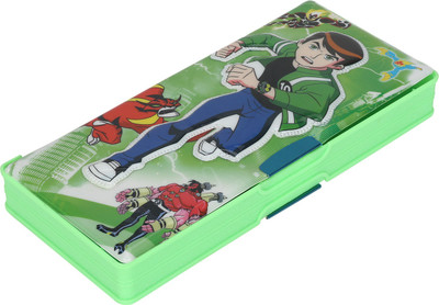 

Asera Ben 10 Cartoon Art Plastic Pencil Box(Set of 1, Multicolor)