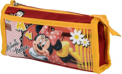 

Disney School Cartoon Art Polyester Pencil Box(Set of 1, Multicolor)