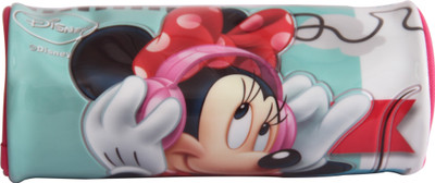 

Disney Minnie Cartoon Art PVC Pencil Box(Set of 1, Multicolor)