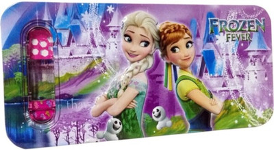 

Funcart Frozen Printed pattern Art Plastic Pencil Box(Set of 1, Multicolor)
