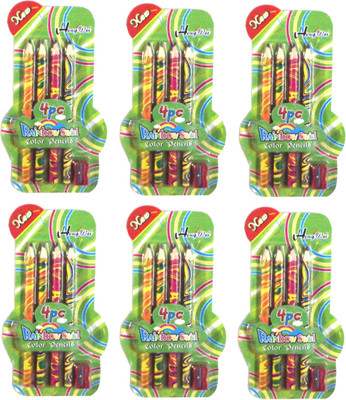 

Parteet Cartoon Hexagonal Shaped Pencil(Multicolour)