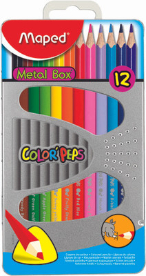 Maped Color Box Round Shaped Pencils(Set of 12, Multicolor) available at flipkart for Rs.210