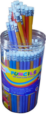 

Kores With Eraser Pencil(Set of 1, Multicolor)