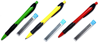

Pin to Pen Pin to Pen Round Shaped Pencil(Green, Red, Yellow)