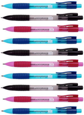 

Faber-Castell Click 2.00 MM Pencil(Red, Black, Blue)