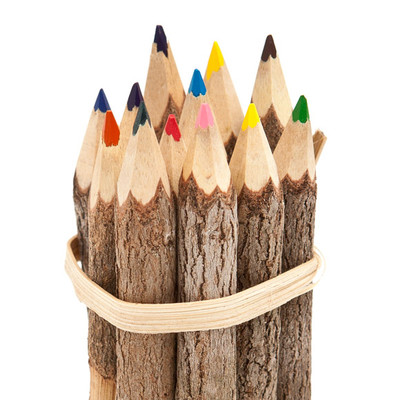 

THAILAND STORE first Round Shaped Pencils(Set of 12, multi colours)