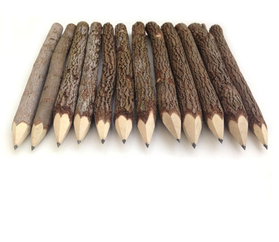 

THAILAND STORE DG1020 Pencil(Set of 12, WOODEN BROWN, Black)