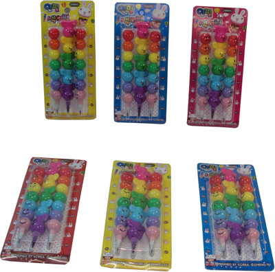 

Parteet Smiley Round Shaped Pencil(Multicolor)