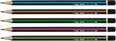 

Flair Super Black Pencil(Set of 10, Neon-Black)