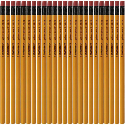 

Staedtler 134 HB 2B Yellow Hexagonal Shaped Pencil(Black)