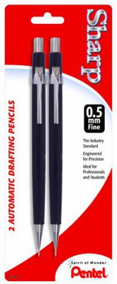 

Pentel Sharp Automatic Pencil Pencil(Set of 2, Black)