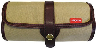 

ACCO Brands Derwent Canvas Pencil Wrap Pencil(Set of 1, Beige)