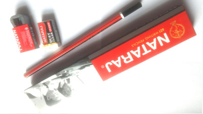 

NATARAJ Pencils 621 Pencil(Black, Red)