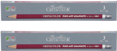 Cretacolor 160 08 Pencil(Set of 3, Red) Cretacolor 160 08 Pencil(Set of 3, Red)