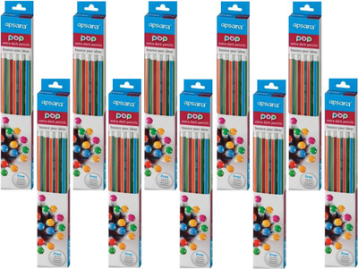 

Apsara POP Pencil(Set of 10, Multicolor)