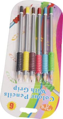 

Priyankish Grip Pencils Pencil(Set of 6, Multicolor)