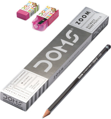 

DOMS Zoom Pencil(Set of 10, Black)