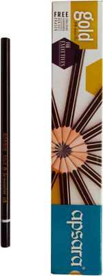 

Apsara Gold Round Shaped Pencils(Set of 10, Black)